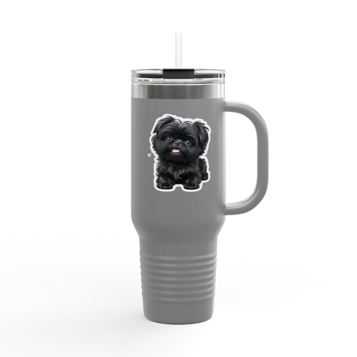 Personalized Insulated Travel Mug, 40oz with Dog Design - Perfect for Pet Lovers, Gifts for Dog Owners, Travel Cup, Coffee Mug, Custom [...]