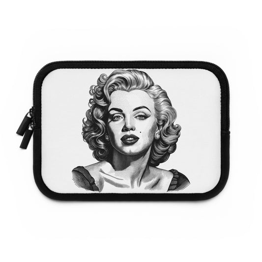 Stylish Marilyn Monroe Laptop Sleeve, Vintage Chic Case for MacBook, Tech Accessories, Gift for Her, Office Decor