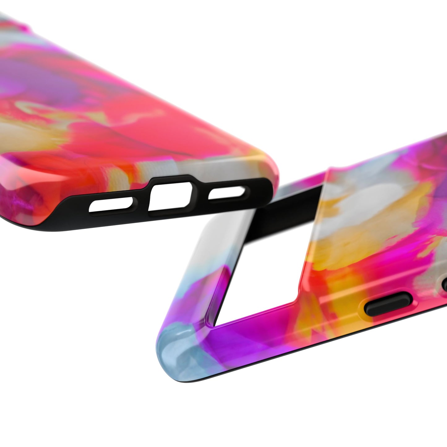 Floral Phone Case: Stylish Art for Your Device, Tough Cases, Gift for Her, Flower Print, Trendy Accessories, Phone Protection