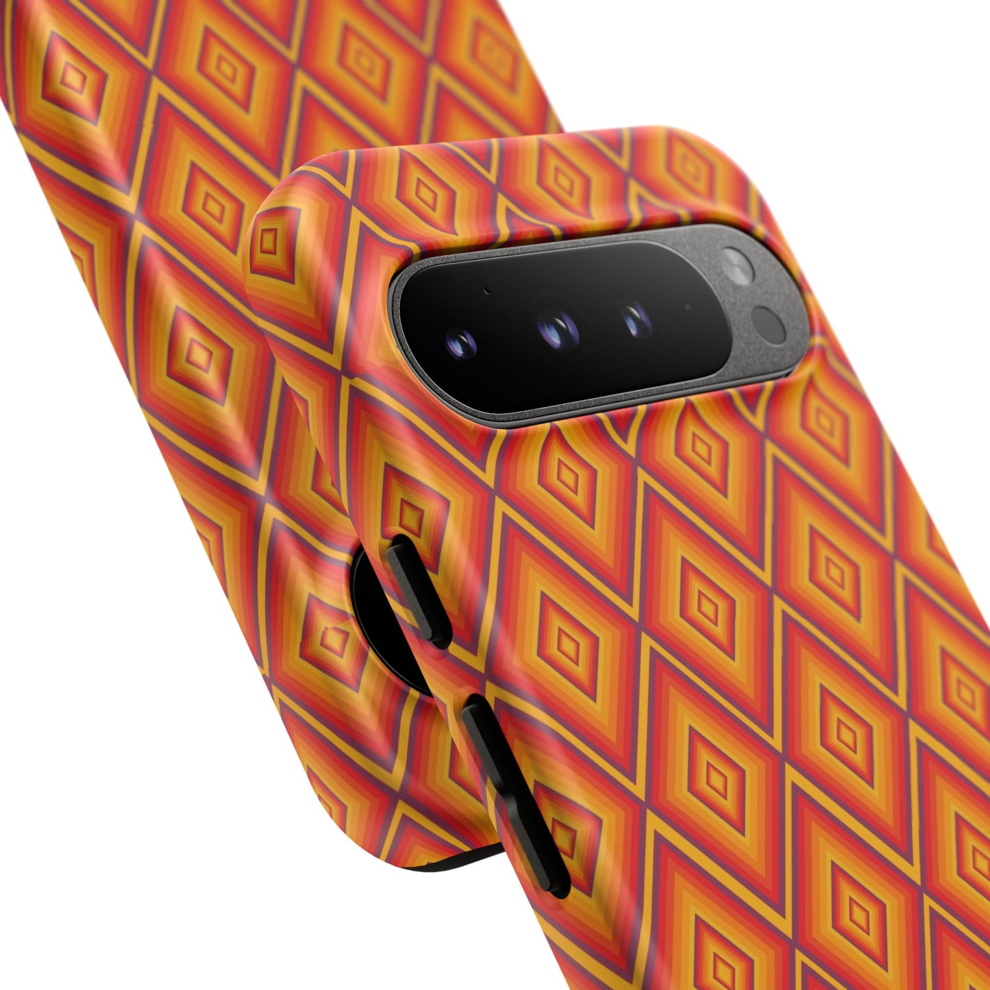Geometric Phone Case, Tough Cases for Protection, Stylish Smartphone Cover, Vibrant Patterned Phone Accessory, Unique Gift Idea, [...]