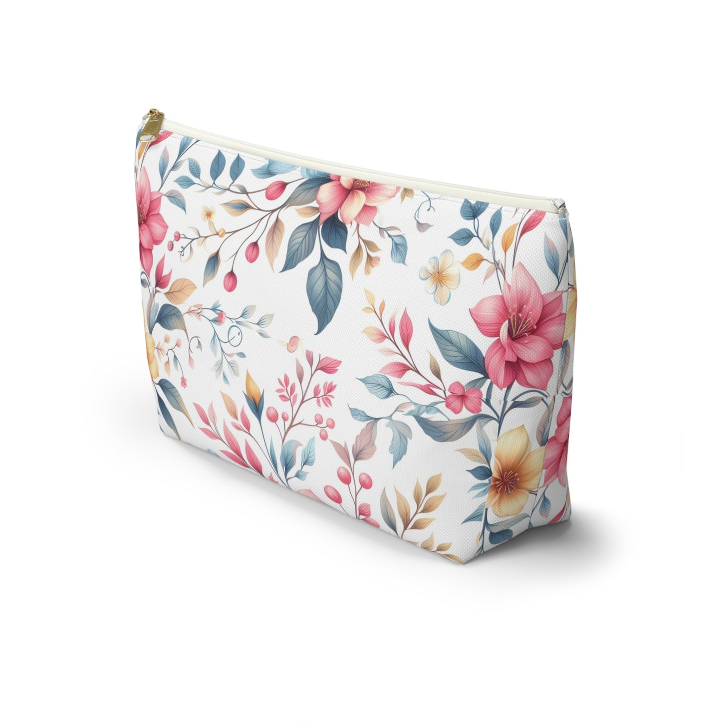 Floral Accessory Pouch