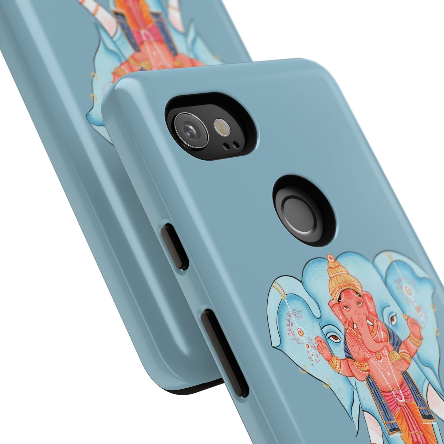 Tough Cases: Ganesh-Inspired Phone Case, Bohemian Phone Cover, Hindu Art Accessory, Festival Gift, Protective Phone Shell