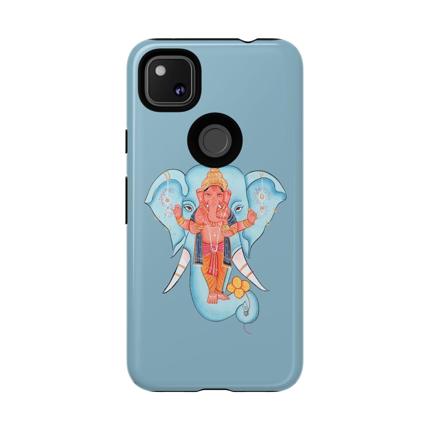 Tough Cases: Ganesh-Inspired Phone Case, Bohemian Phone Cover, Hindu Art Accessory, Festival Gift, Protective Phone Shell