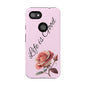 Roses & Positivity Phone Case - Floral Design, Life is Good, Tough Cases for Everyday Wear, Gift for Friends, Mother's Day, Spring [...]