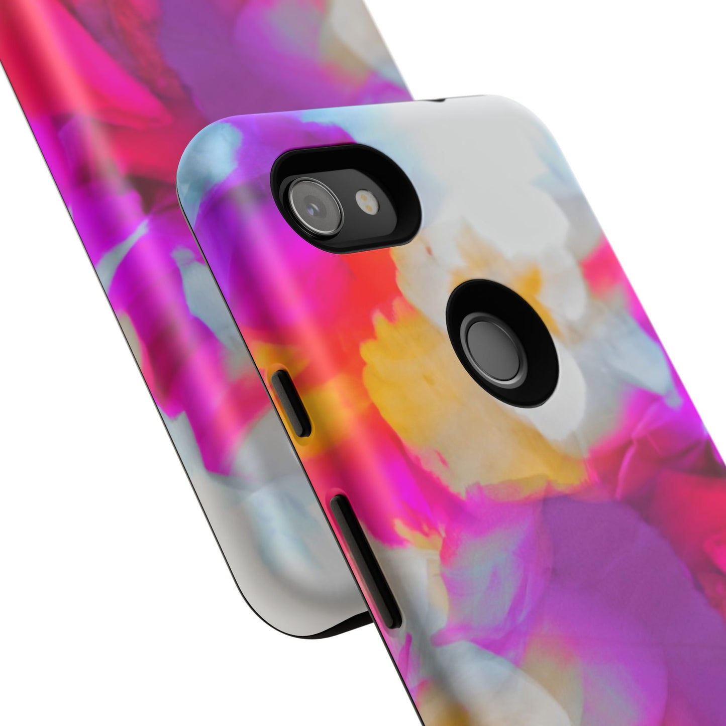 Floral Phone Case: Stylish Art for Your Device, Tough Cases, Gift for Her, Flower Print, Trendy Accessories, Phone Protection