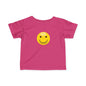 Cute Infant T-Shirt with Smiley Face, Baby Tee, Toddler Clothing, Personalized Gift, Cute Baby Outfit, Summer Wear