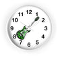 Guitar Wall Clock - Musicians Gift, Home Decor, Music Room Accessory, Timeless Instrument Art, Unique Bedroom Decor
