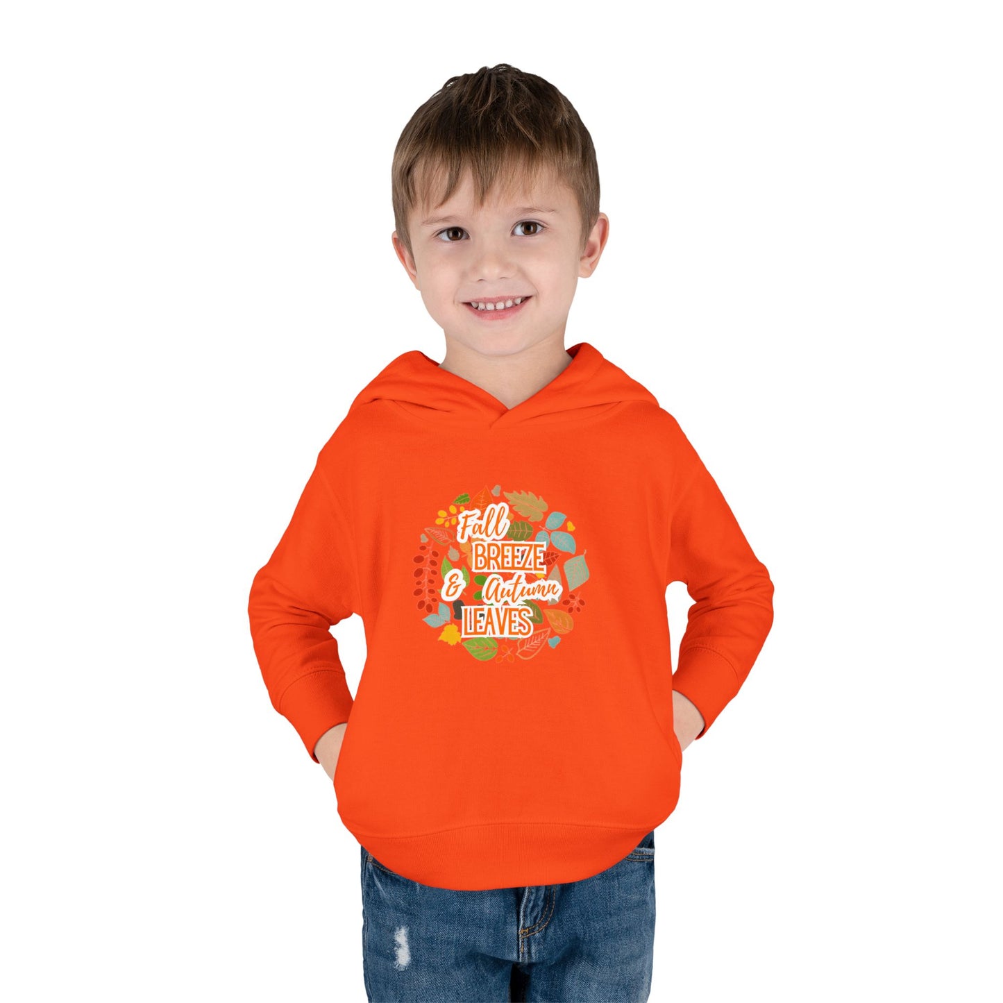 Cozy Fall Toddler Hoodie, Cute Pullover for Autumn, Kids' Fleece Sweatshirt, Perfect for Fall Celebrations, Adorable Gift Idea