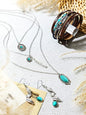 3 Pcs Western Jewelry for Women Bohemian Turquoise Jewelry Set Women Country