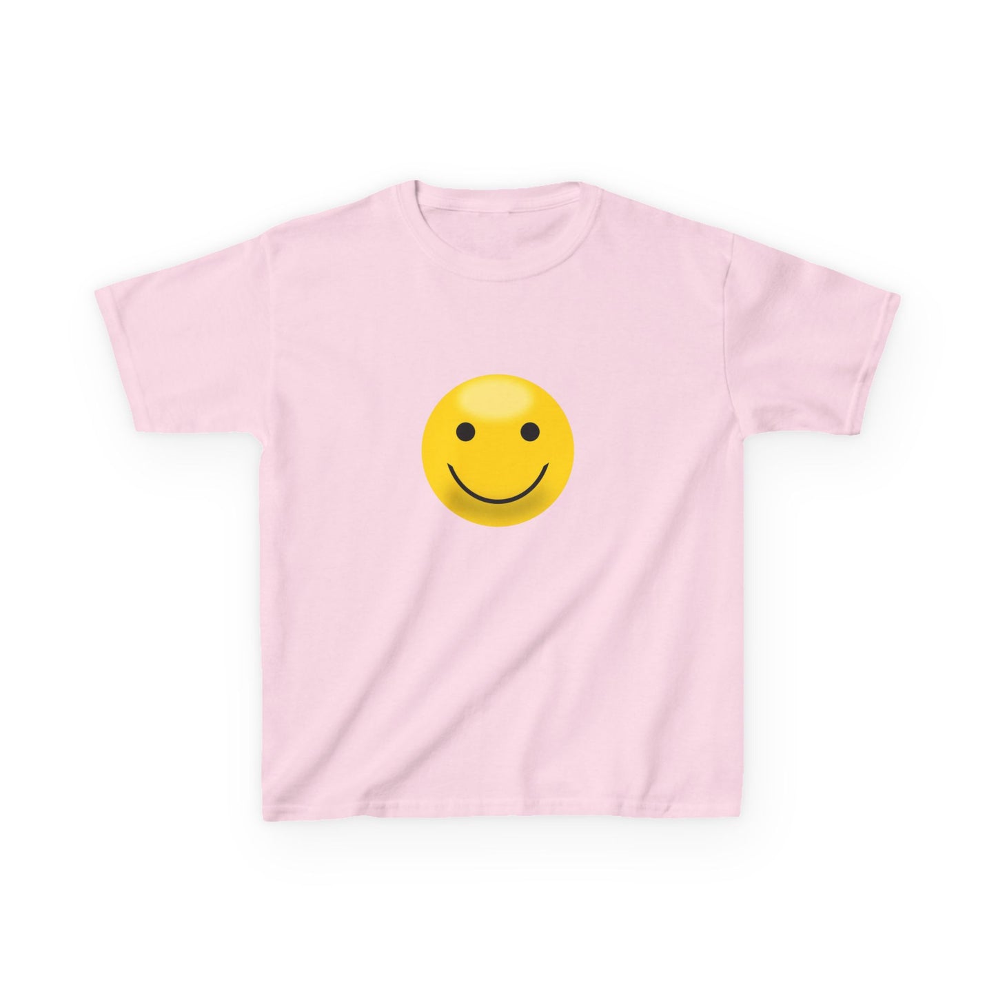 Smiley Face Kids Tee, Funny Kids Shirt, Cute Summer Tee, Gift for Kids, Playful Children