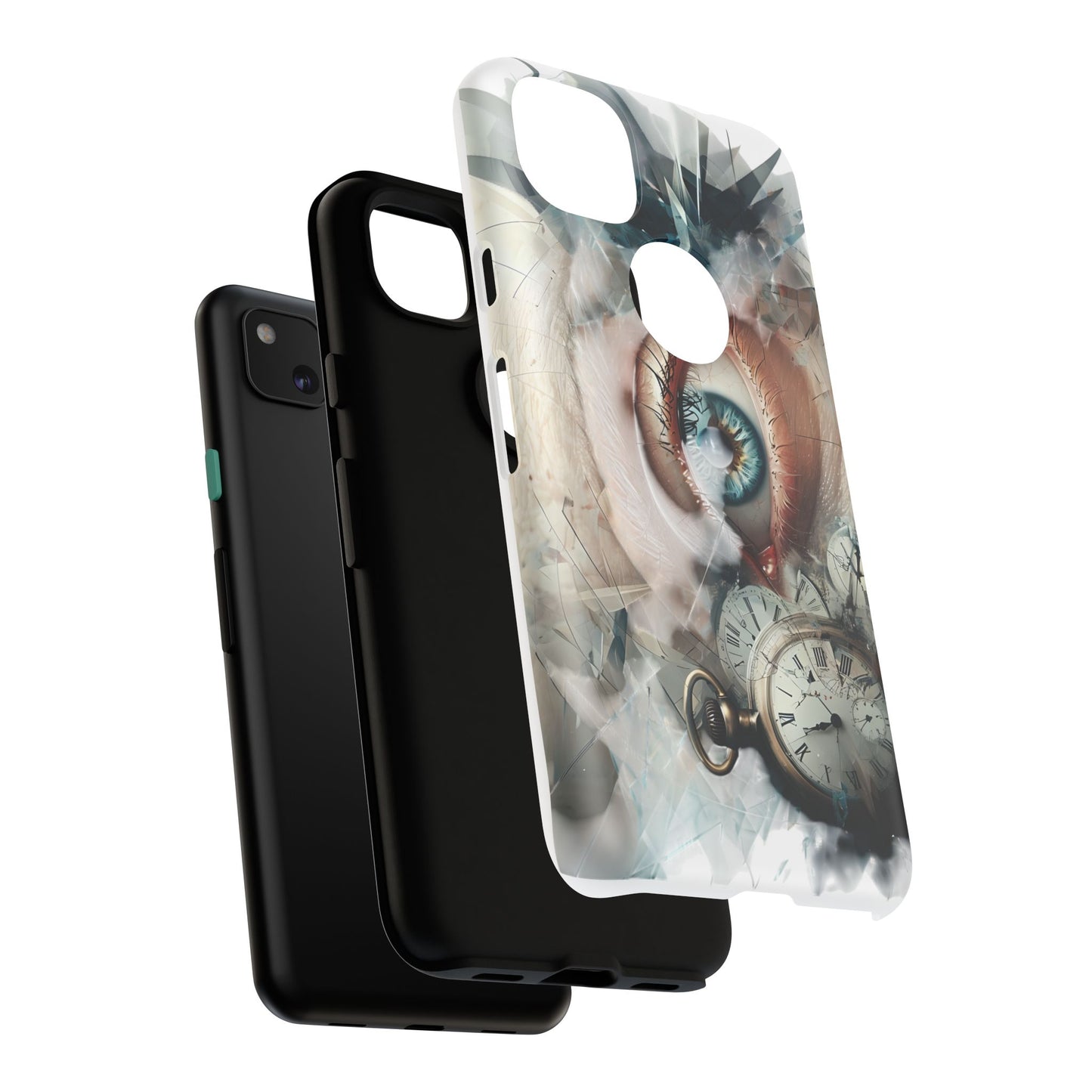 Artistic Eye Phone Case, Unique Smartphone Cover, Whimsical Gift for Art Lovers, Trendy Tech Accessory, Birthday Present, Holiday Gift