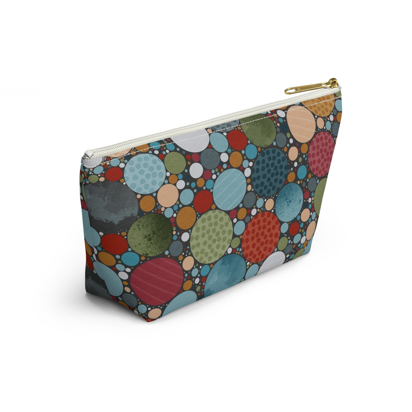 Colorful Polka Dot Accessory Pouch - Perfect for Travel, Makeup, Gifts, Organizing, and Everyday Use