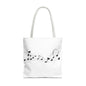 Musical Notes Tote Bag | Perfect for Music Lovers, Eco-Friendly Shopping