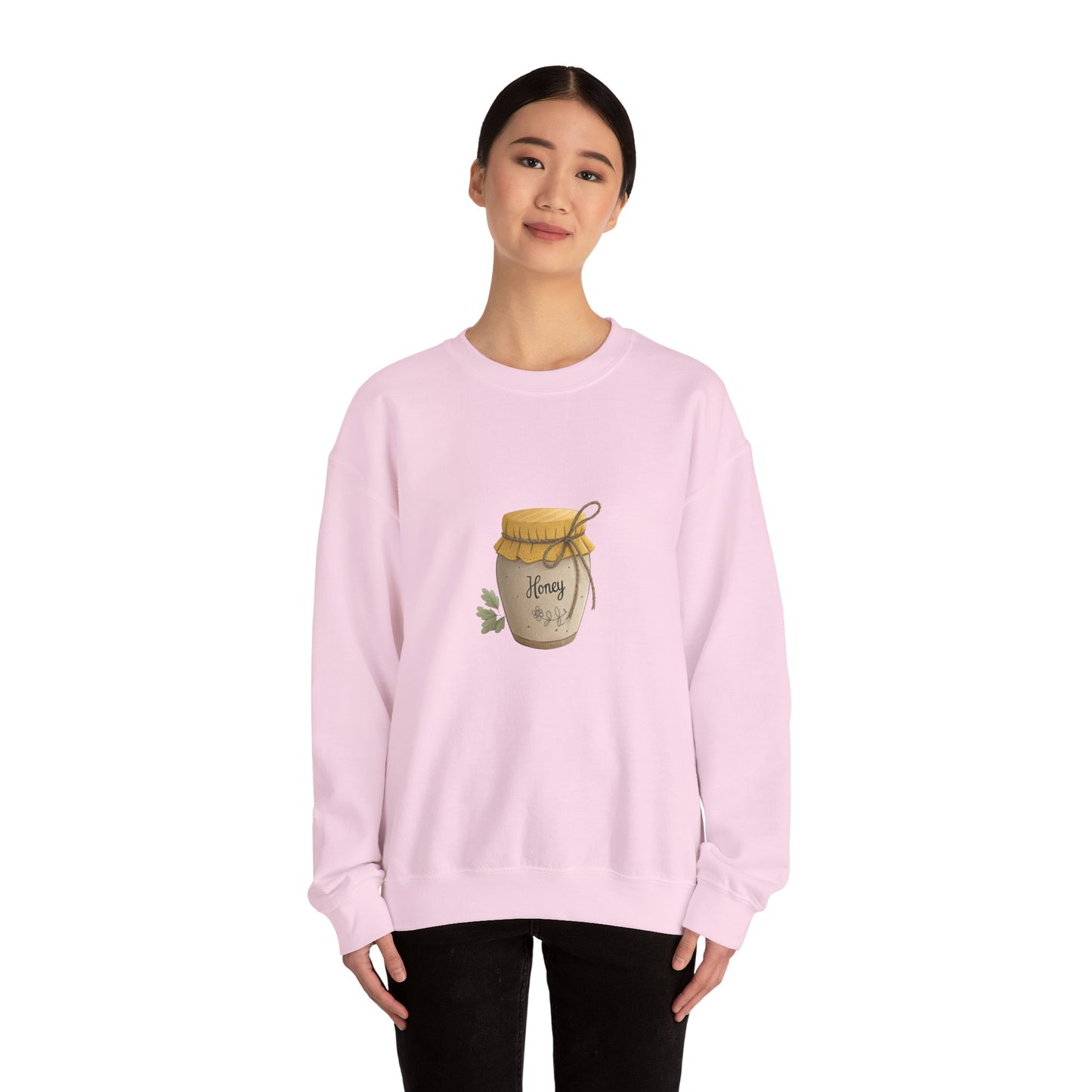 Honey Jar Sweatshirt, Cozy Gift, Fall Fashion, Unisex Apparel, Sweetheart Gift, Cute Sweatshirt