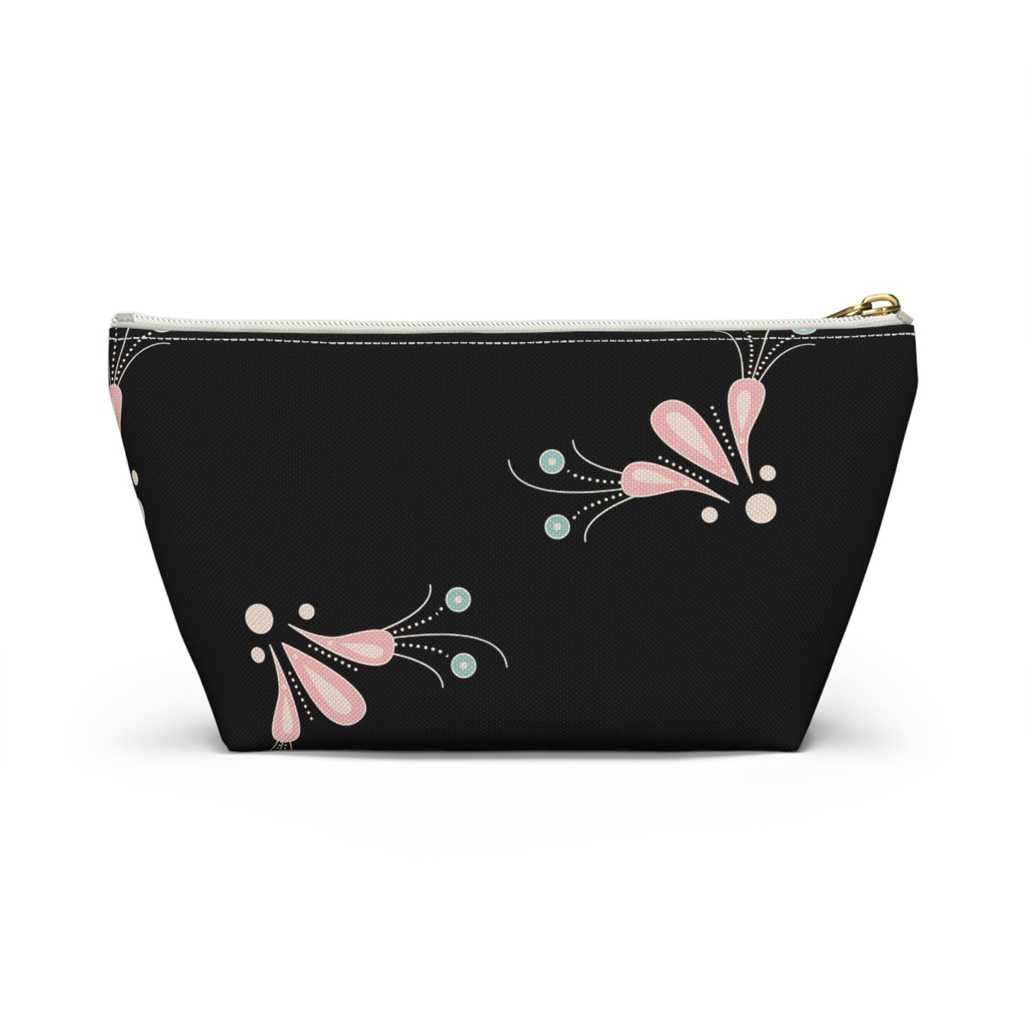 Chic Cosmetic Bag, Stylish Accessory Pouch, Makeup Organizer, Gift for Her, Floral Print Travel Case