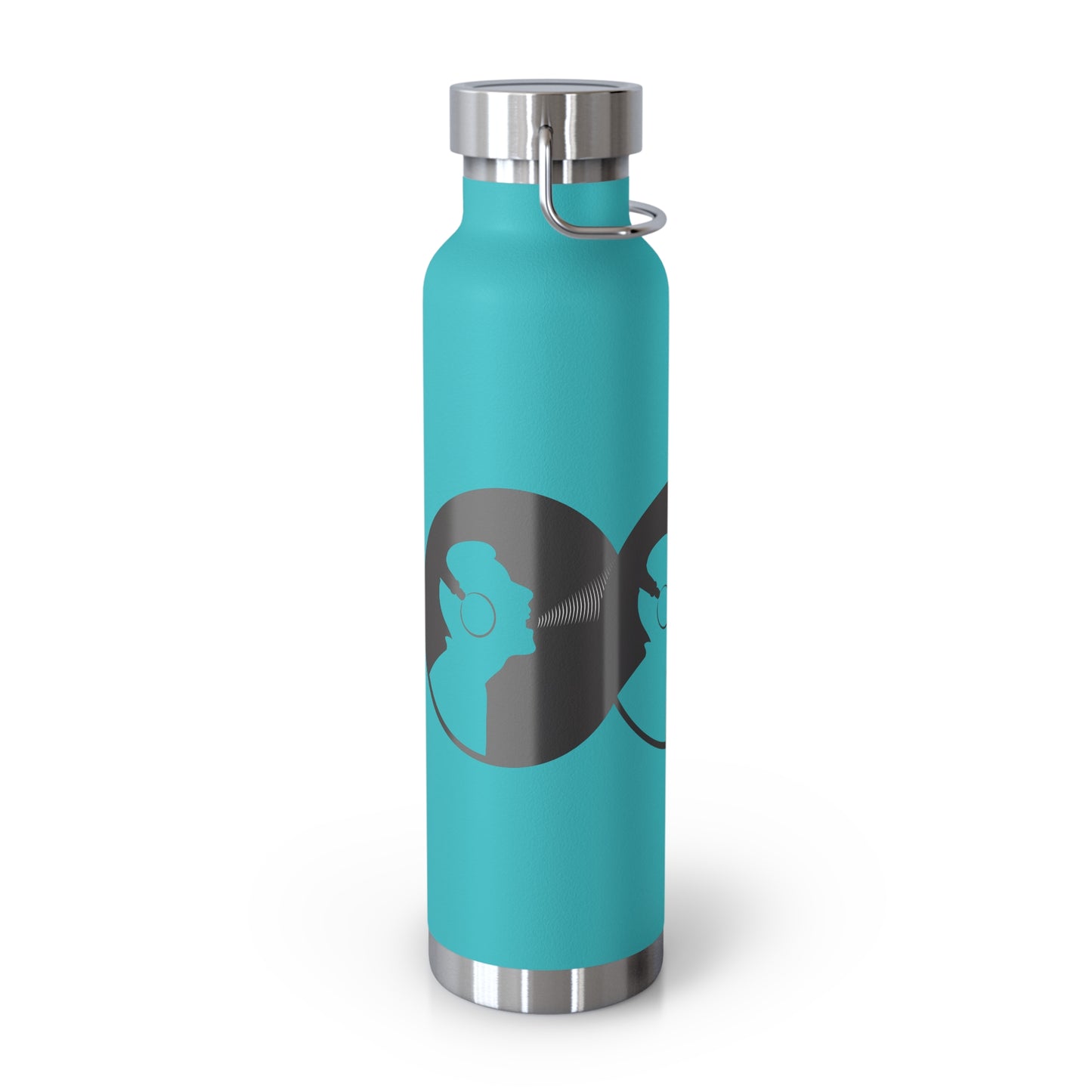 Stylish Copper Insulated Water Bottle for On-the-Go Hydration | Fitness, Travel, Eco-Friendly Gift, Unique Design, 22oz