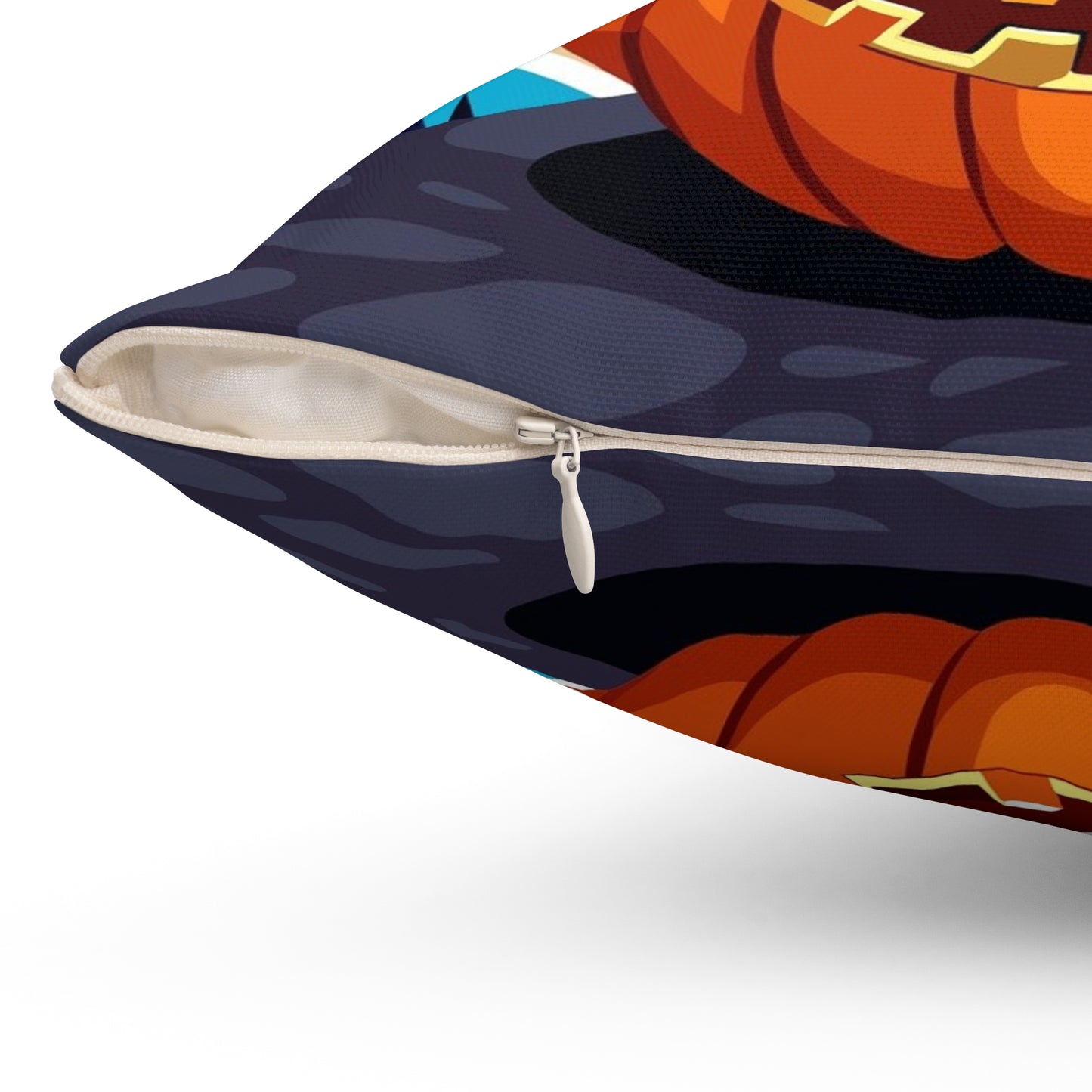 Halloween Pumpkin Decorative Pillow, Fall Home Decor, Spooky Cushion, Living Room Accent, Autumn Pillow