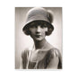 Vintage 1920s Flapper Portrait Canvas