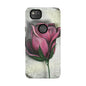 Rose Phone Case – Tough Cases, Floral Phone Cover, Gift for Her, Minimalist Design, Nature Lover's Accessory, Birthday Gift Idea