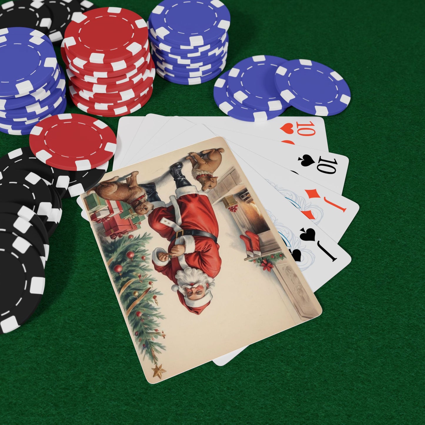 Vintage-Style Poker Playing Cards, Classic Card Games, Holiday Gifts, Retro Poker Deck, Fun Game Nights, Unique Card Games