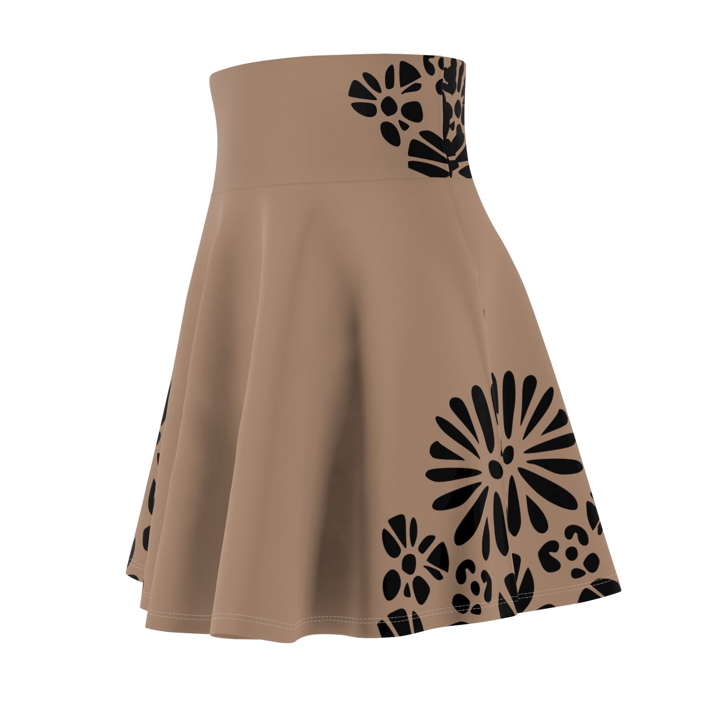 Chic Floral Women's Skater Skirt – Perfect for Parties, Casual Outings, & Festive Events, Spring Fashion, Daywear, Flowy Skirt, AOP Design