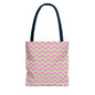 Colorful Chevron patter Tote Bag Stylish Eco-Friendly Shopping Tote
