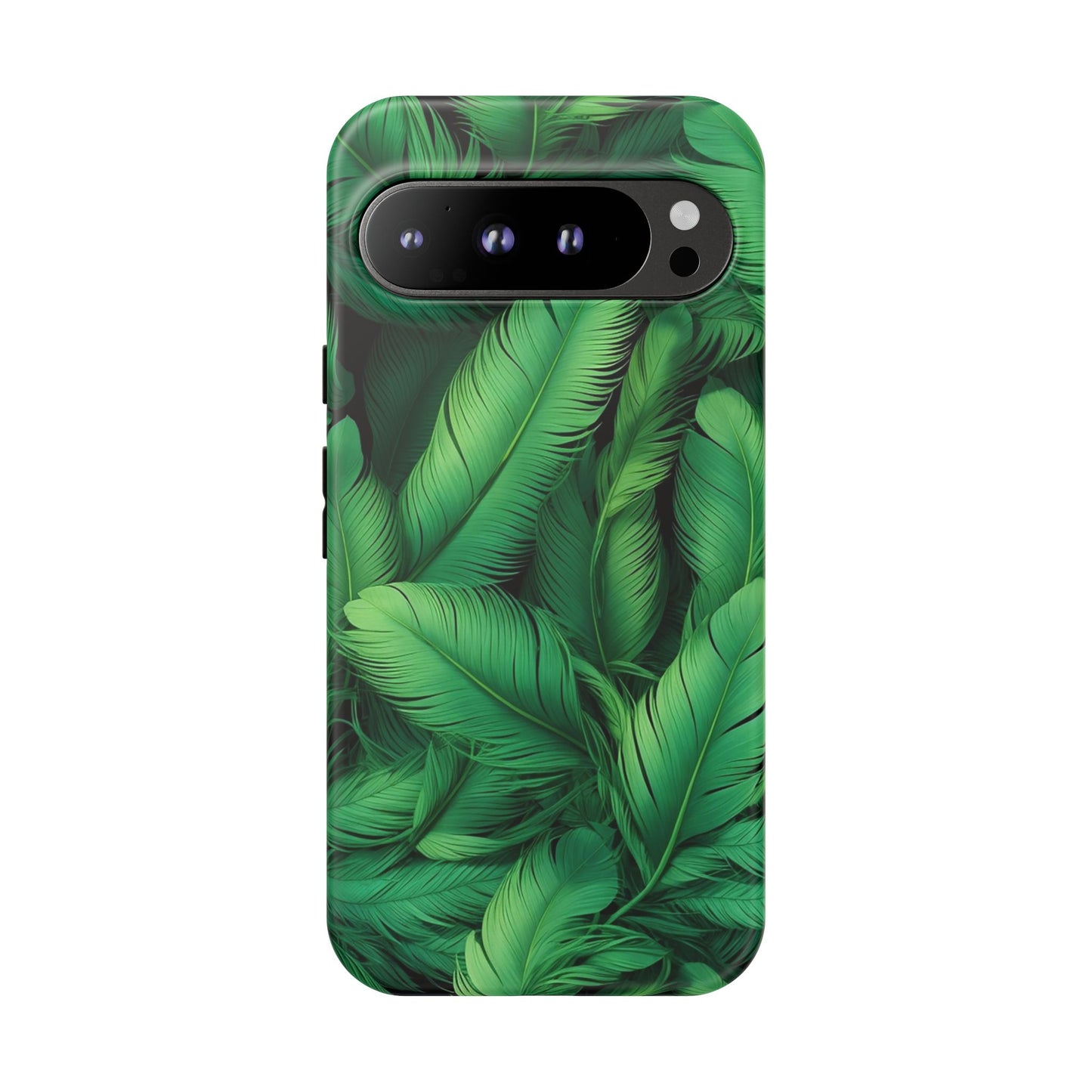 Tough Cases - Tropical Leaf Phone Case, Nature-inspired, Phone Accessory, Gift for Her, Jungle Theme, Eco-Friendly