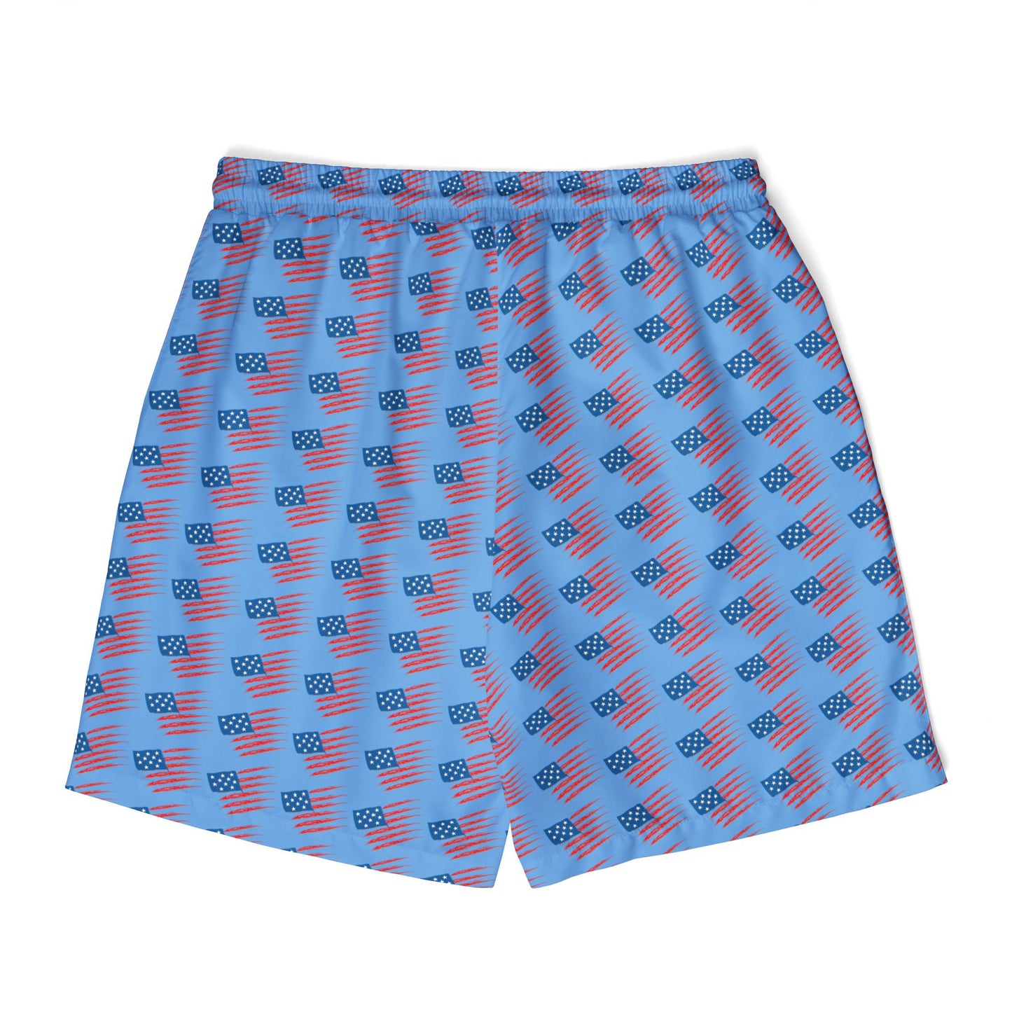 Patriotic Swim Shorts - Unisex AOP Swimwear for Summer, Beachwear, Pool Party, Independence Day, Vacation Essentials