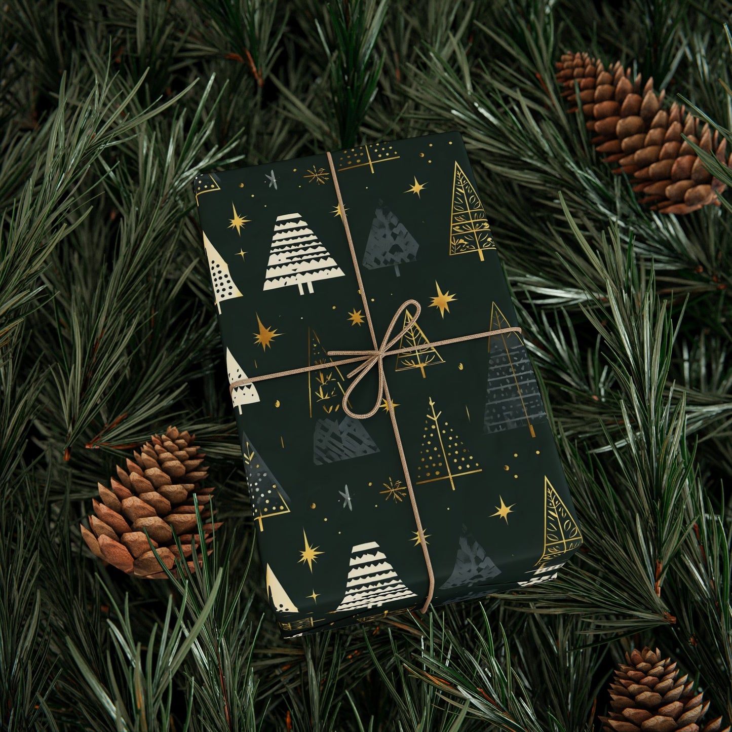 Festive Wrapping Paper - Holiday Gift Wrap, Christmas, Birthdays, Eco-Friendly, Special Occasions