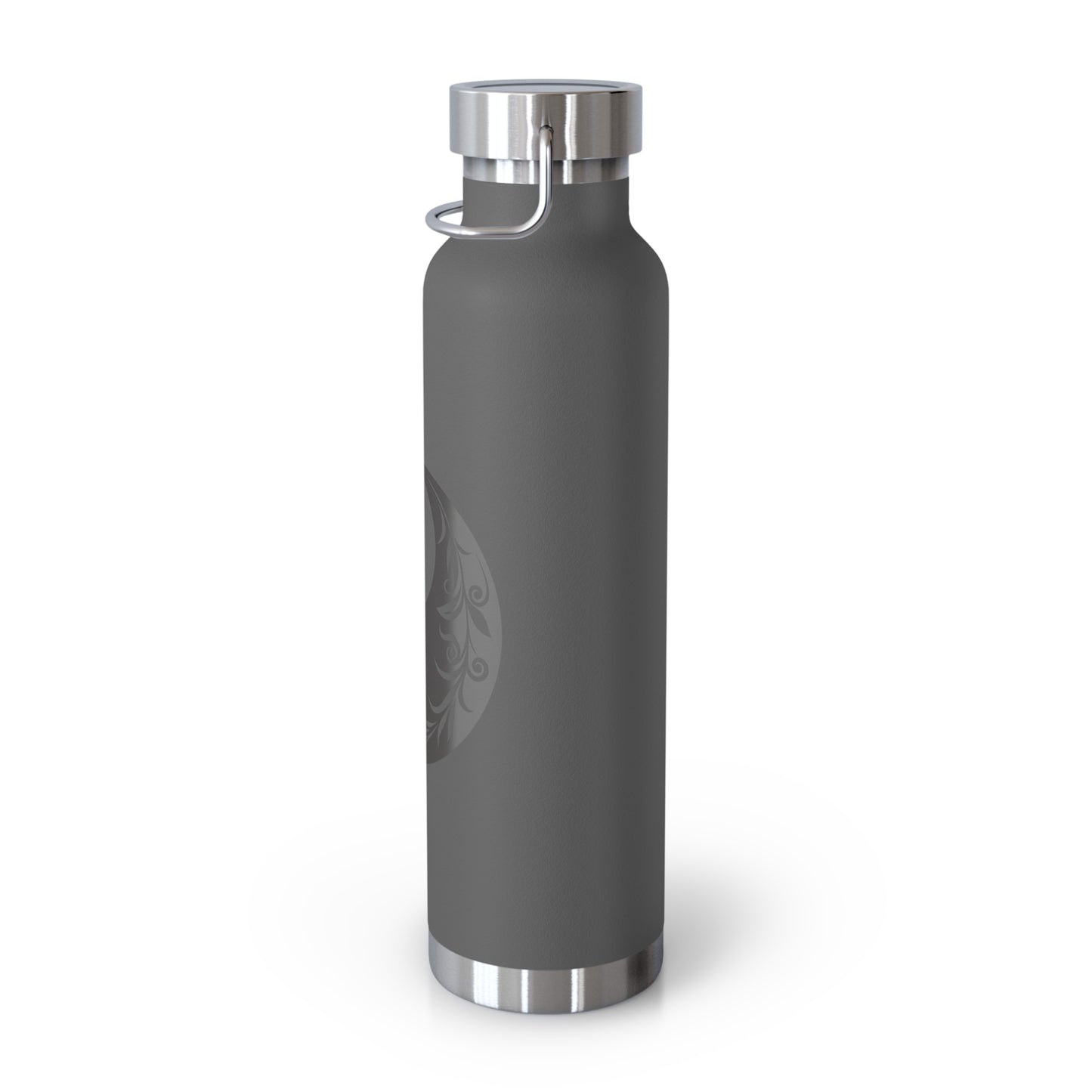 Yin Yang Insulated Water Bottle - 22oz, Stainless Steel Travel Flask, Eco-Friendly Hydration, Motivational Gift, Yoga Accessory