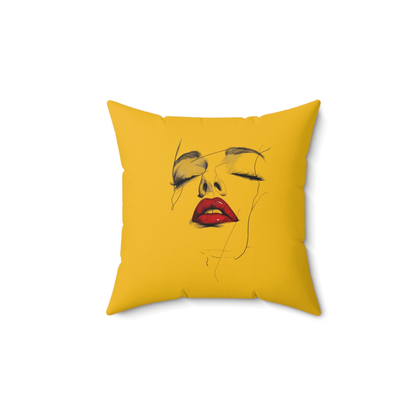 Chic Art Print Pillow, Decorative Throw Pillow, Modern Home Accent, Boho Room Decor, Gift for Art Lovers, Cozy Living Space