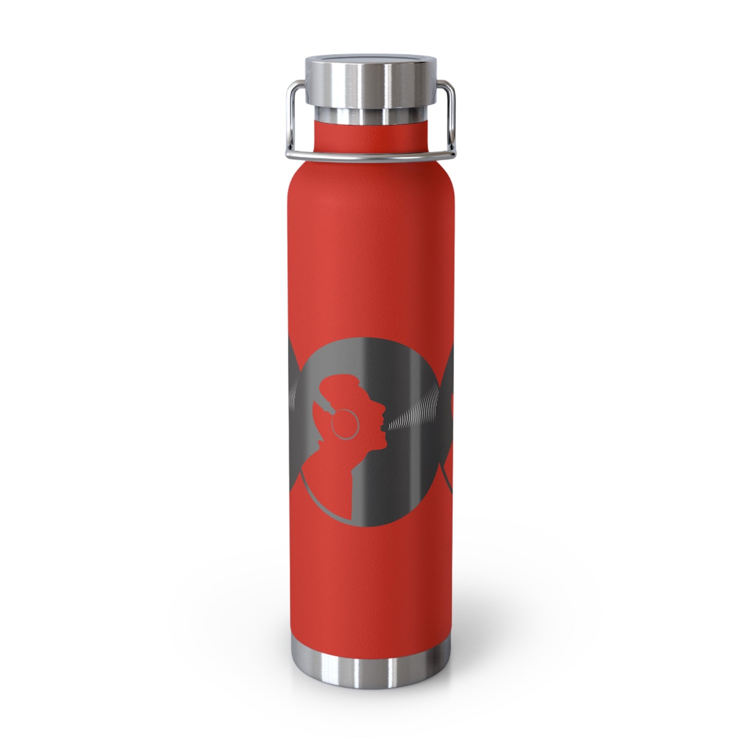 Stylish Copper Insulated Water Bottle for On-the-Go Hydration | Fitness, Travel, Eco-Friendly Gift, Unique Design, 22oz