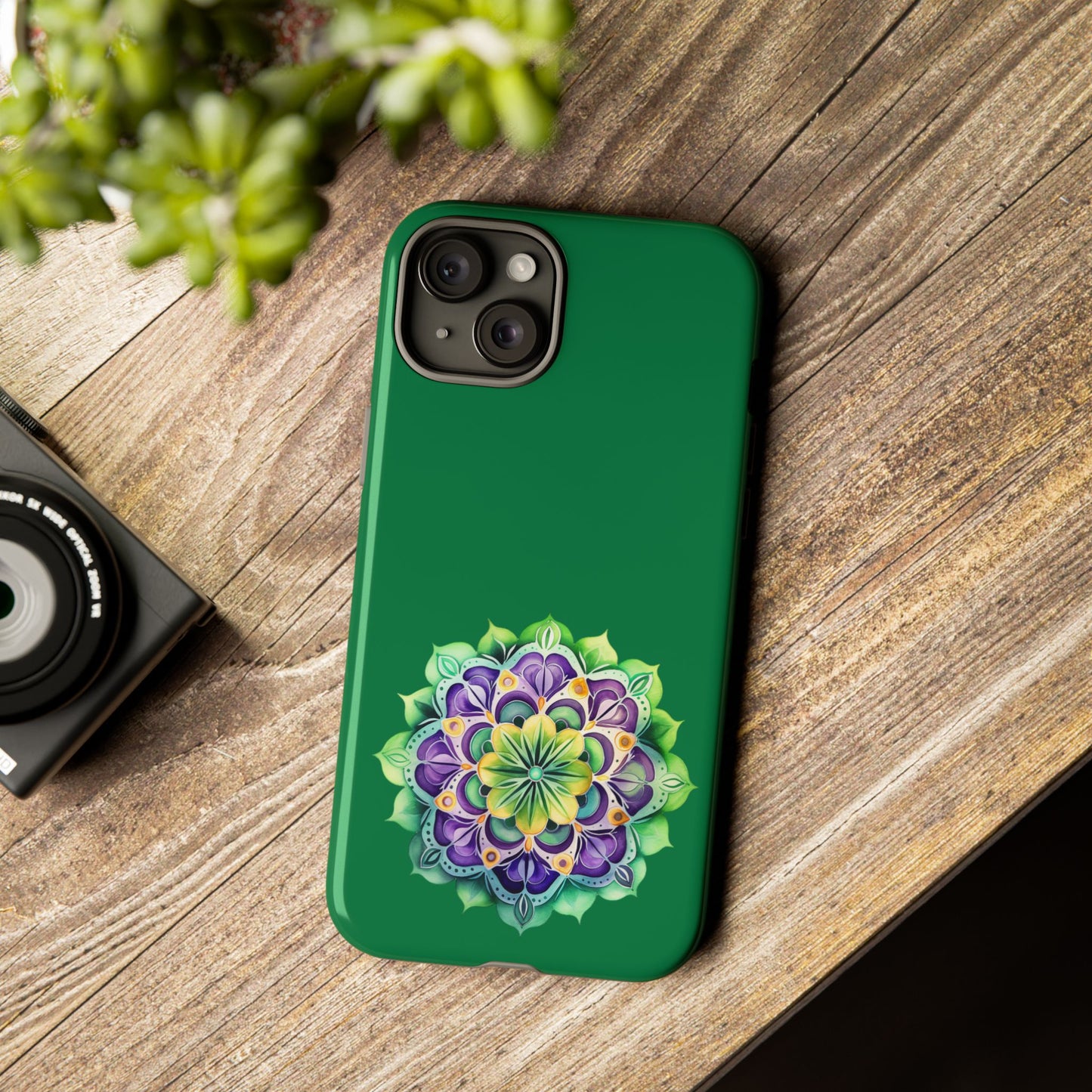 Colorful Mandala Phone Case, Tough Cases for Creatives, Unique Phone Accessories, Perfect Gift for Art Lovers, Eco-Friendly Design, [...]