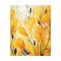 Gorgeous Yellow Matte Canvas Art Print, Stretched, 1.25"