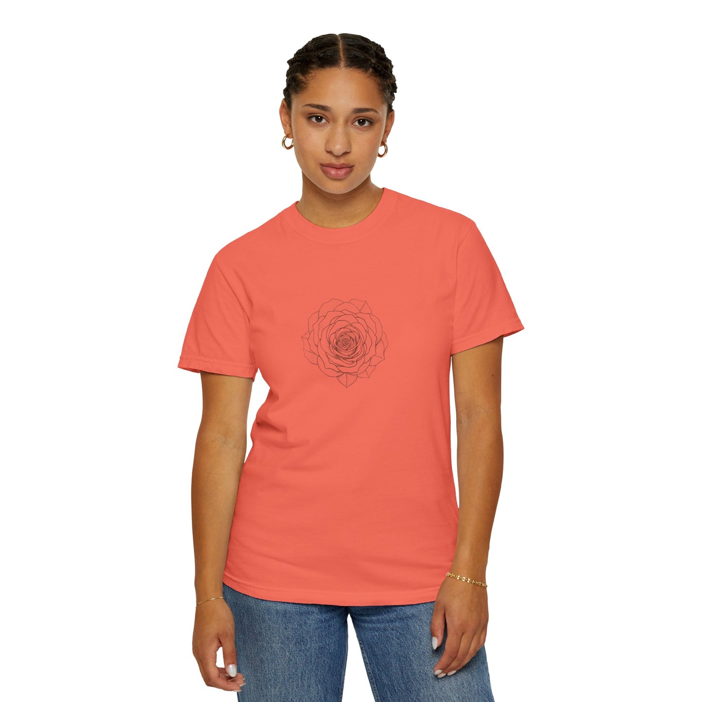 Stylish Floral T-Shirt for All Occasions - Perfect Gift, Casual Wear, Unisex Tee, Summer Essential, Comfortable Fashion