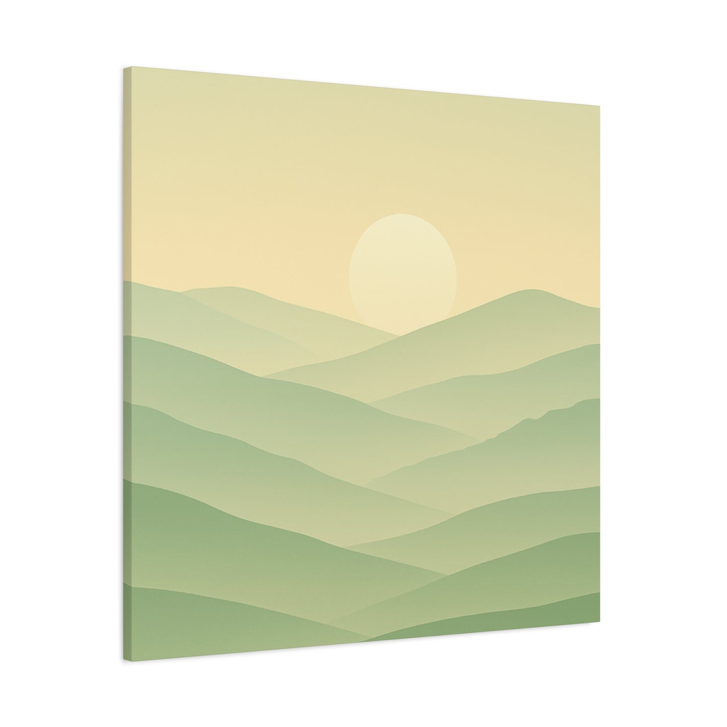 Matte Canvas, Stretched, 1.25" Sunset or Sunrise