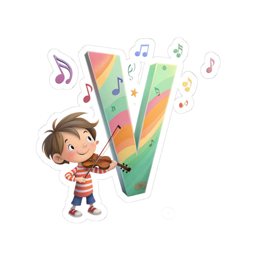 Colorful Kid's Music-Themed Kiss-Cut Stickers, Fun Decorative Stickers for Kids' Crafts, Laptop Stickers, Music Lover Gifts, Birthday [...]