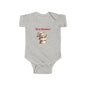 Infant Bodysuit — Cute Reindeer "Merry Christmas!" Baby Onesie