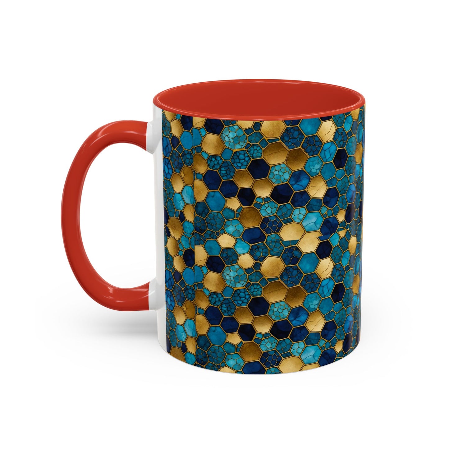 Textured Geometric Accent Coffee Mug, Unique Coffee Cup, Home Decor, Gift for Coffee Lovers, Modern Kitchenware