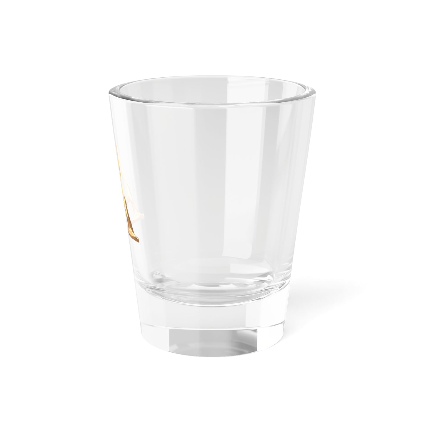 Personalized Shot Glass with Initial A, Custom Barware, Gift for Him