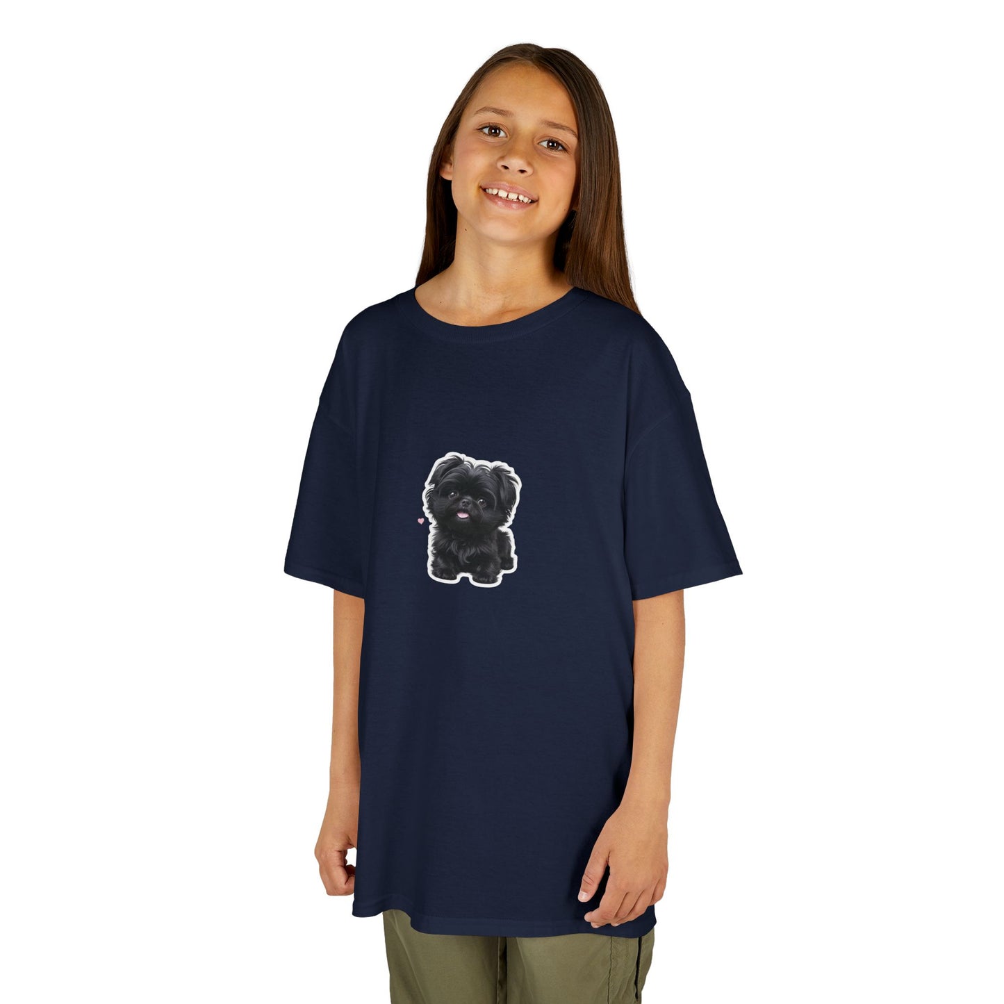 Cute Puppy Kids Tee, Adorable Dog Shirt, Fun Kids Apparel, Unique Pet Lover Gift, Birthday Outfit, Animal Theme Kids Clothing