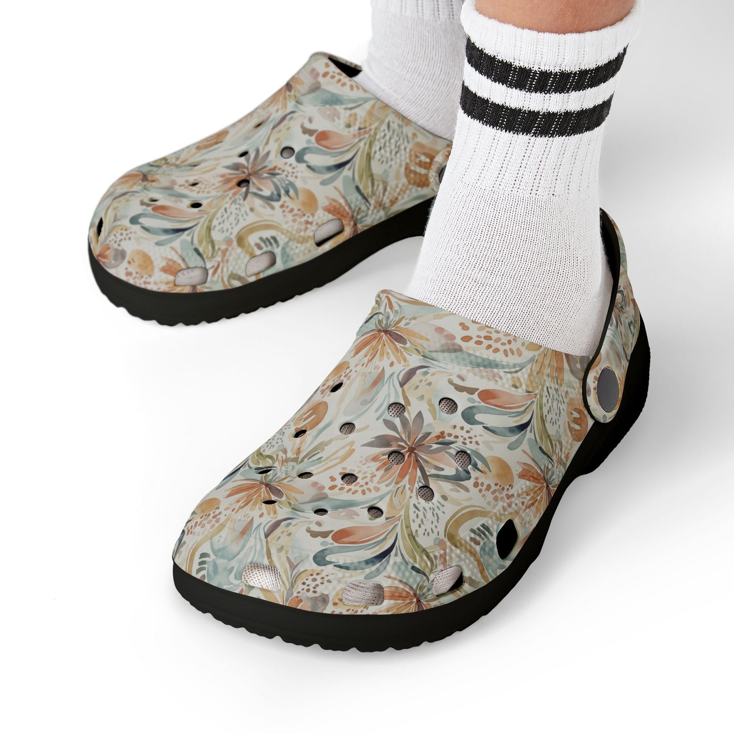 Stylish Kids' Floral Clogs | Comfortable Footwear for Playdates, Garden Walks, Summer Fun, Kids' Parties, Outdoor Adventures