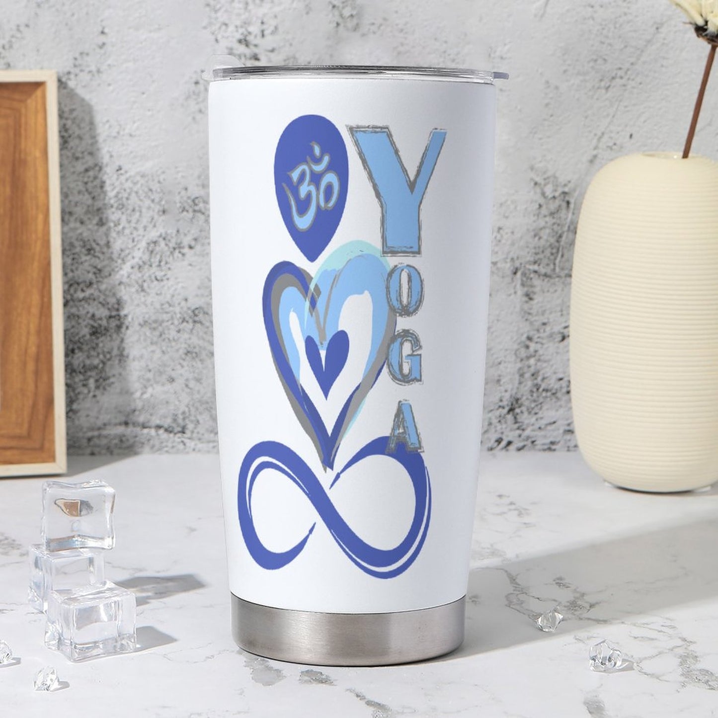 20oz Insulated Stainless Steel Cup with Lid