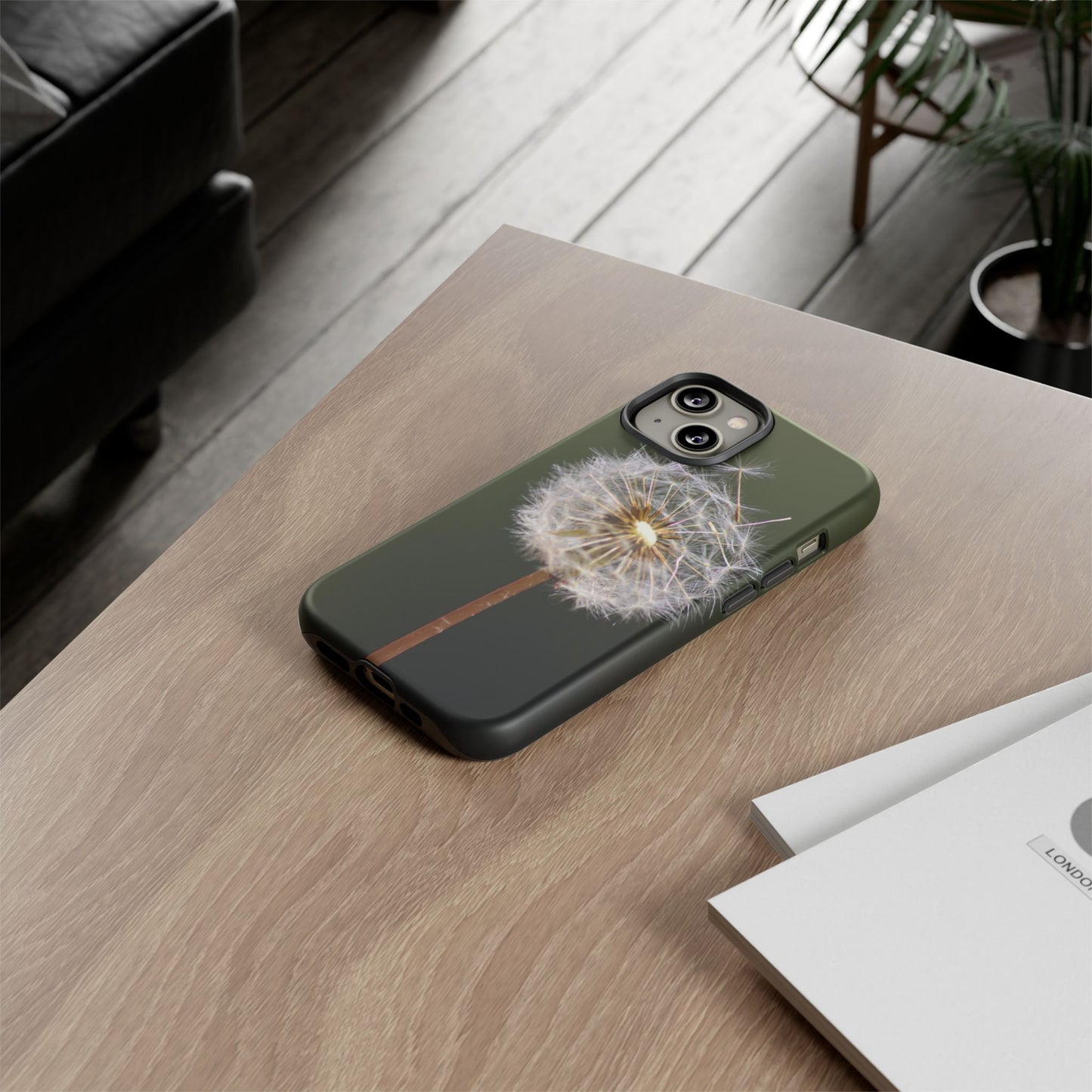 Dandelion Photo Tough Case — Protective Floral Phone Cover