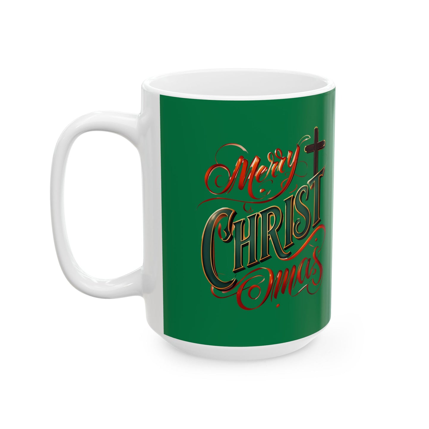 Christmas Ceramic Mug - Festive Holiday Drinkware, Perfect for Gifts, Coffee Lovers, Winter Cheer, Christmas Decor