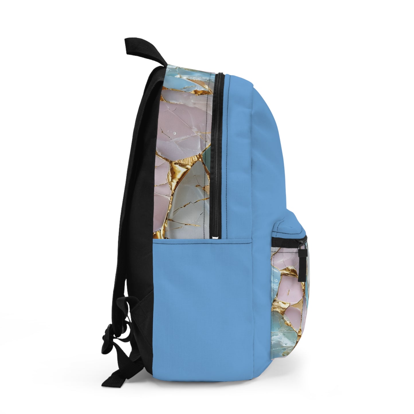 Stylish Geometric Backpack - Trendy School Bag, Travel Backpack