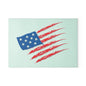 Patriotic Glass Cutting Board with American Flag Design, American Flag Kitchen Decor, BBQ Gift, Memorial Day, Independence Day, Unique [...]