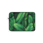 Tropical Leaf Laptop Sleeve, Boho Tech Case, Greenery Computer Bag, Gift for Nature Lovers, Stylish Tech Accessory