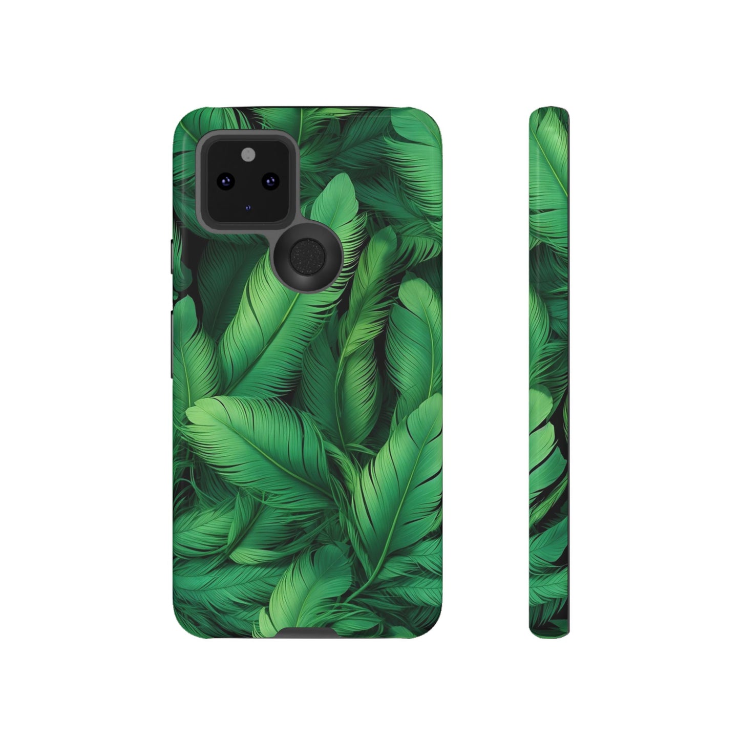 Tough Cases - Tropical Leaf Phone Case, Nature-inspired, Phone Accessory, Gift for Her, Jungle Theme, Eco-Friendly