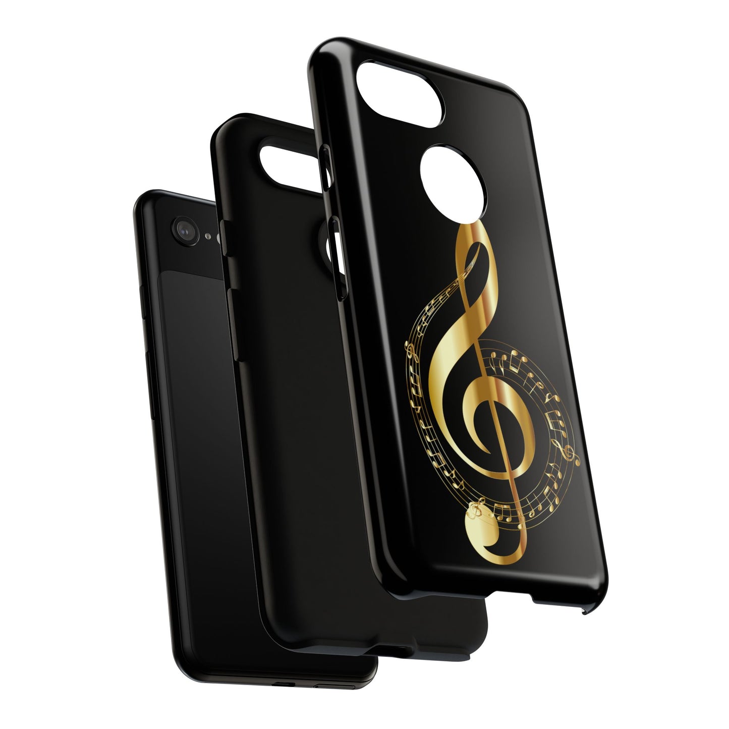 Tough Cases black gold musical Note